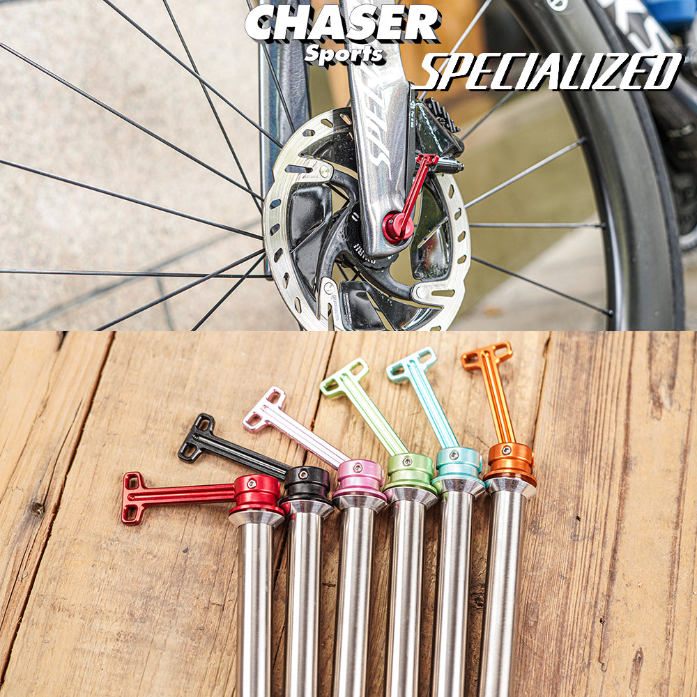 SPECIALIZED QRSPD1 Specialized Quick release Titanium Thru Axle for SL8 SL7 SL6 Venge Aethos | Diverge Crux Sworks | Lightweight Titanium Quick Release