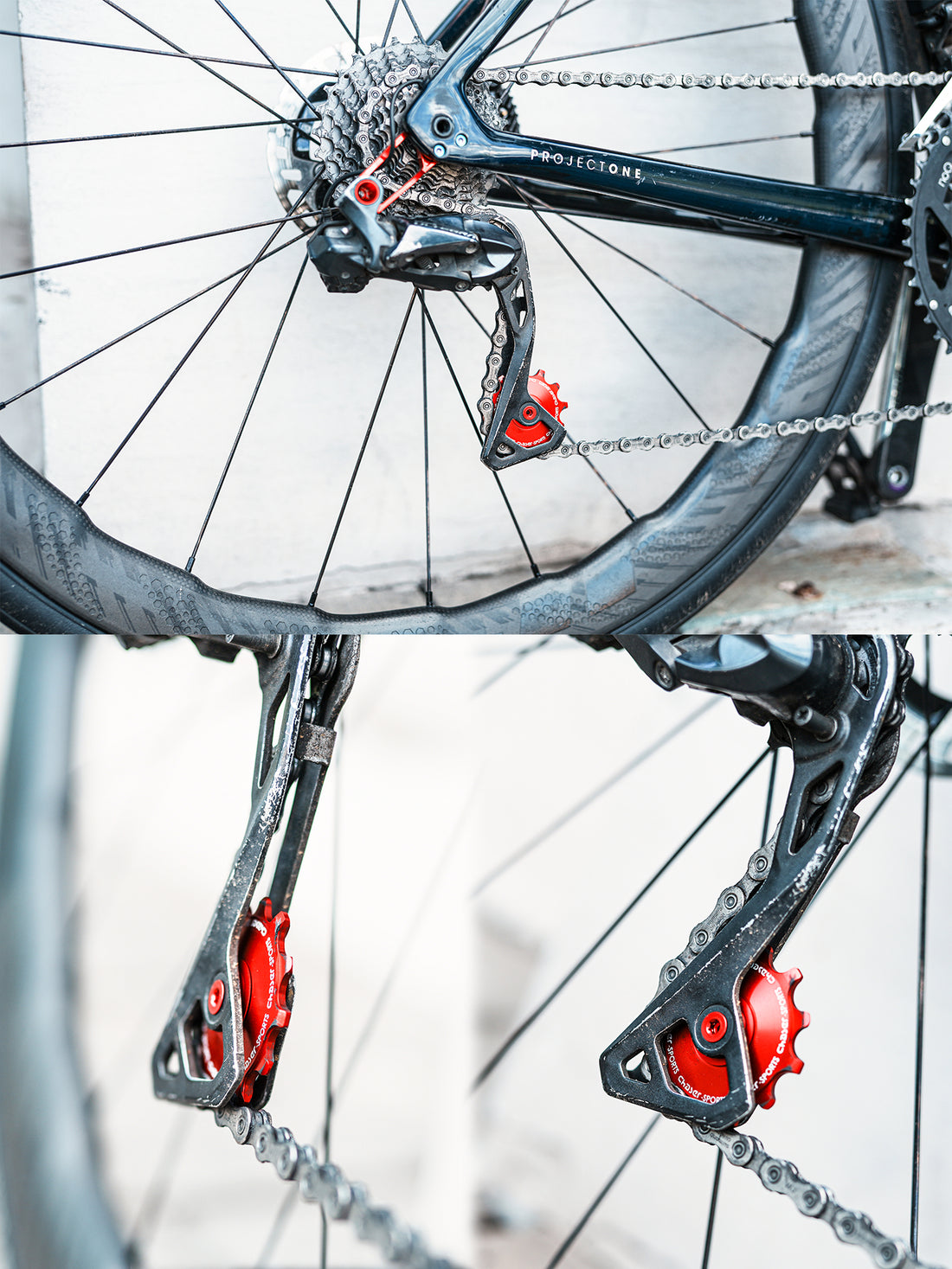 Shimano / SRAM / CP  Tension and guide pulley set