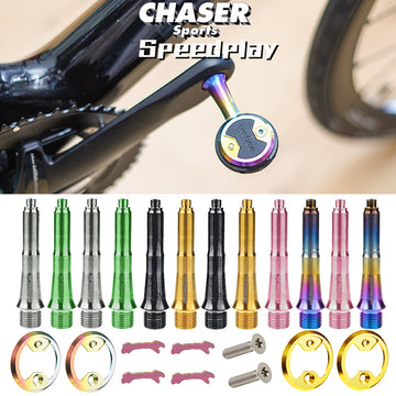 Wahoo Speedplay Titanium alloy modified parts